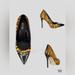 Michael Kors Shoes | Michael Michael Kors | Parker Tiger Print Calf Hair & Leather Pump | Size: 8 | Color: Black/Orange | Size: 8