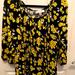 Michael Kors Tops | Michael Kors, Beautiful Bright Sunny Event Color Or Evening Occasion Xxl | Color: Black/Yellow | Size: Xxl