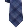 Michael Kors Accessories | Michael Kors Men's Classic Pebble Gingham Check Tie Blue One Size B4hp | Color: Blue/White | Size: Os