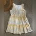 Madewell Dresses | Madewell Boho Button Front Tiered Yellow White Plaid Checkered Dress | Color: Red/White/Yellow | Size: Xs