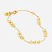 J. Crew Jewelry | J. Crew - Beaded Adjustable Bracelet In Burnished Gold, Nwt | Color: Gold | Size: Os