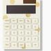 Kate Spade Office | Kate Spade Gold Dot Calculator (Nwt) | Color: Cream/Gold | Size: Os