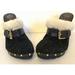 Michael Kors Shoes | Michael Kors Women's Fairbanks Black Suede High Belt Studded Clog Shoes 8 | Color: Black | Size: 8