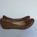 J. Crew Shoes | Jcrew Burnt Cienna Cece Italian Leather Flats | Color: Brown | Size: 7.5