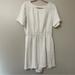 Madewell Dresses | Madewell | Women’s Scenic View Cream Scalloped Dress Size Large | Color: Cream | Size: L