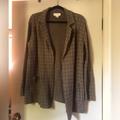 Jessica Simpson Jackets & Coats | Jessica Simpson Sweater Blazer | Color: Brown | Size: L