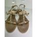 Kate Spade Shoes | Kate Spade Savannah Nude Rhinestone Jelly Slingback Sandals Size 8 | Color: Cream/Tan | Size: 8