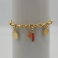 Madewell Jewelry | Madewell Charm Bracelet | Color: Gold | Size: Os