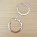 Madewell Jewelry | Madewell - Hammered Hoop Earrings | Color: Silver | Size: Os