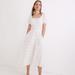 Madewell Dresses | Madewell Women's Sophia Midi Dress Xxsmall Ne745 ($128) | Color: White | Size: Xxs