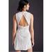 Anthropologie Dresses | Anthropologie Not So Serious By Pallavi Mohan Embroidered Mini Dress Sz M White | Color: White | Size: M