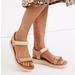 Madewell Shoes | Madewell The Maggie Sandal | Color: Cream/Tan | Size: 7