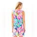 Lilly Pulitzer Dresses | Lilly Pulitzer Dress Nwt Large Esmeralda Beckon Blue Jungle Utopia Style 20443 | Color: Blue/Pink | Size: L