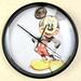 Disney Wall Decor | Mickey Mouse Disney Wall Hanging Round Clock Home Decor Battery Powered | Color: Black/Red | Size: Os