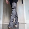 Michael Kors Shoes | Michael Kors Suede Boots | Color: Gray | Size: 6.5