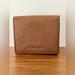 Michael Kors Bags | Michel Kors Fold Leather Wallet Cognac Brown | Color: Brown | Size: Os