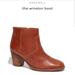Madewell Shoes | Madewell The Winston Boot Cognac 1937 Brown Genuine Leather Booties Size 7 | Color: Brown | Size: 7