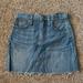 Madewell Skirts | Madewell Denim A Line Mini Skirt - Size 25 | Color: Blue | Size: S