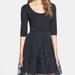 Anthropologie Dresses | New Anthro Tracy Reese Eliza Organza Black Dress | Color: Black | Size: 4