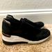 Michael Kors Shoes | Michael Kors Wedged Tennis Shoes | Color: Black/White | Size: 10