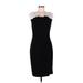 Lauren by Ralph Lauren Casual Dress - Sheath: Black Dresses - Women's Size 8