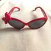 Disney Accessories | Disney Minnie Red Girls Sunglasses | Color: Black/Red | Size: Osg