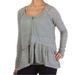 Free People Tops | Free People We The Free Thermal Henley Coastline Top | Color: Gray | Size: M