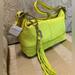 Coach Bags | New Coach Y2k Soho East West In Green Coach Jacquard Bag With Charm | Color: Green/Silver | Size: Os