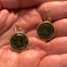 J. Crew Jewelry | Jcrew Green Crystal Drop Earrings | Color: Gold/Green | Size: Os