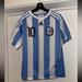 Adidas Shirts | Lionel Messi 2010 Adidas World Cup Men's Argentina Soccer Jersey #10 Medium | Color: Blue | Size: M