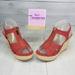 Michael Kors Shoes | Michael Michael Kor Berkley Pv20k Pink Canvas Jute Trim Platform Sandal Sz 7 M | Color: Pink | Size: 7