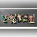 Disney Toys | Lot Of 5 Disney Moana Toys / Action Figures Mixed Pvc Figures | Color: Brown/Green | Size: Osg