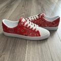 Nine West Shoes | New In Original Box Nine West Red Best Sneakers | Color: Red/White | Size: 8.5