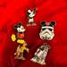 Disney Jewelry | Disney Mickey Mouse Pin Lot Bundle | Color: Black/Red | Size: Os