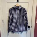 J. Crew Tops | Jcrew Boy Fit Button Down | Color: Blue/White | Size: 4