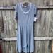 Lularoe Dresses | Lularoe Dress Sz. S Nwt | Color: Gray/White | Size: S