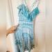 Jessica Simpson Dresses | Jessica Simpson Ruffle Top Sundress | Color: Blue/White | Size: Xxs