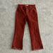 Madewell Pants & Jumpsuits | Madewell Women’s Burgundy Red Corduroy Bootcut High-Waisted Pants 25 Xs Petite | Color: Red | Size: 25p