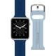 Breil Unisex Smartwatch SBT-X mit Silikonarmbänder in der Farbe Blau, Schutzklasse: IP68, Gehäusegröße: 41 mm, EW0670