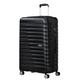American Tourister Flashline Spinner L, Suitcase, 78 cm, 100/109 L, Black (Shadow Black), Black (Shadow Black), Spinner L (78-100/109 L), Suitcases & Trolleys