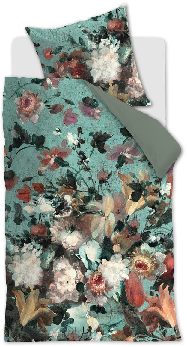 Bettwäsche BEDDINGHOUSE "Grandeur", bunt (multi), B/L: 155cm x 220cm, 1 Stk., 1 Stk., Mako-Satin, B/L: 80cm x 80cm, 2 Stk., Mako-Satin, Obermaterial: 100% Baumwolle, Bettwäsche Image