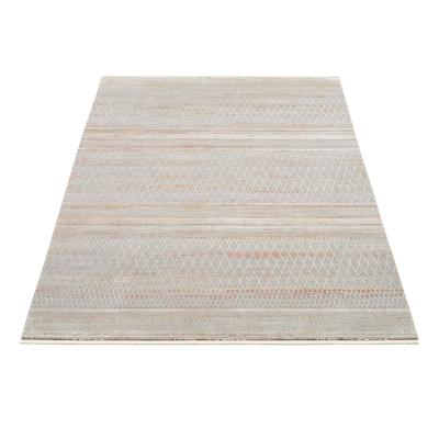 Teppich OCI DIE TEPPICHMARKE "FARBEN MASTER", beige (natur), B:240cm H:8mm L:290cm, Polyester, Teppiche, Klassisches Muster, eingefasst, in 3-D-Optik Image