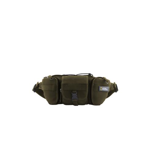 „Gürteltasche NATIONAL GEOGRAPHIC „“Milestone““ Gr. B/H/T: 6 cm x 15 cm x 20 cm, braun Taschen Gürteltaschen Hergestellt aus recycelten PET-Flaschen“