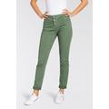 Boyfriend-Hose PLEASE JEANS Gr. XS (34), N-Gr, grün (aloe green) Damen Hosen Röhrenhosen