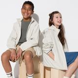 Kid's Uv Protection Pocketable Parka with Water-Repellent | Natural | 3-4Y | UNIQLO US