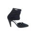 Loeffler Randall Heels: Black Solid Shoes - Women's Size 8 1/2 - Almond Toe