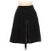 Ralph Lauren Black Label Casual A-Line Skirt Knee Length: Black Print Bottoms - Women's Size 4
