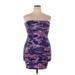 Absolutely! Casual Dress - Mini: Purple Dresses - Women's Size X-Large