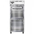 Continental 1RXSNSSGDHD 36 1/4" 1 Section Reach In Refrigerator, (2) Right Hinge Glass Doors, Top Compressor, 115v, Silver