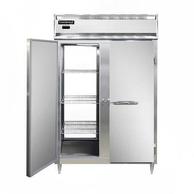 Continental DL2W-SS-PT Full Height Insulated Mobile Heated Cabinet w/ (38) Pan Capacity, 208-230v/1ph, Stainless Steel